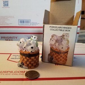White Cats Jewelry Box 1 of 2